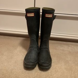 Hunter Huntress Extra Wide Calf Boots US 7M/8F